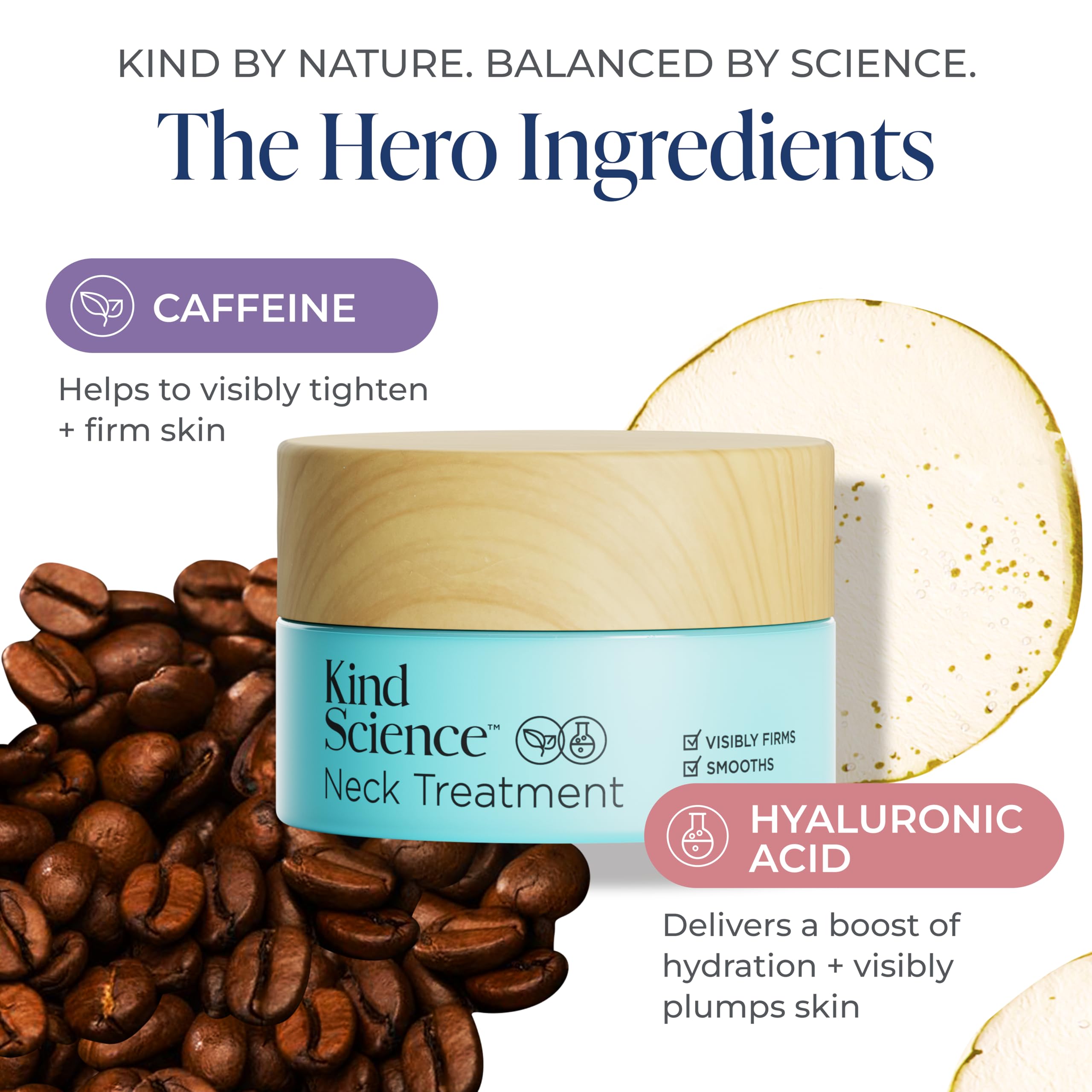 Kind Science ingredient Bakuchiol visual conveying plant-based benefit