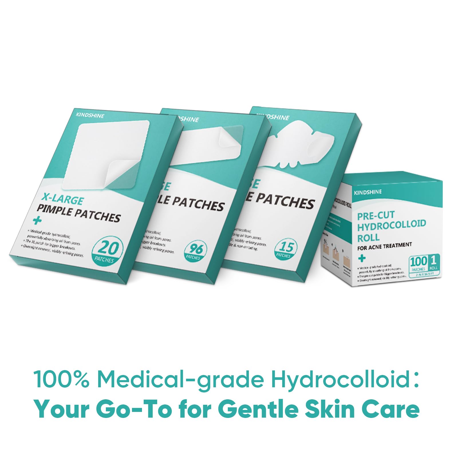 kindshine in a travel bag ready for on-the-go acne care