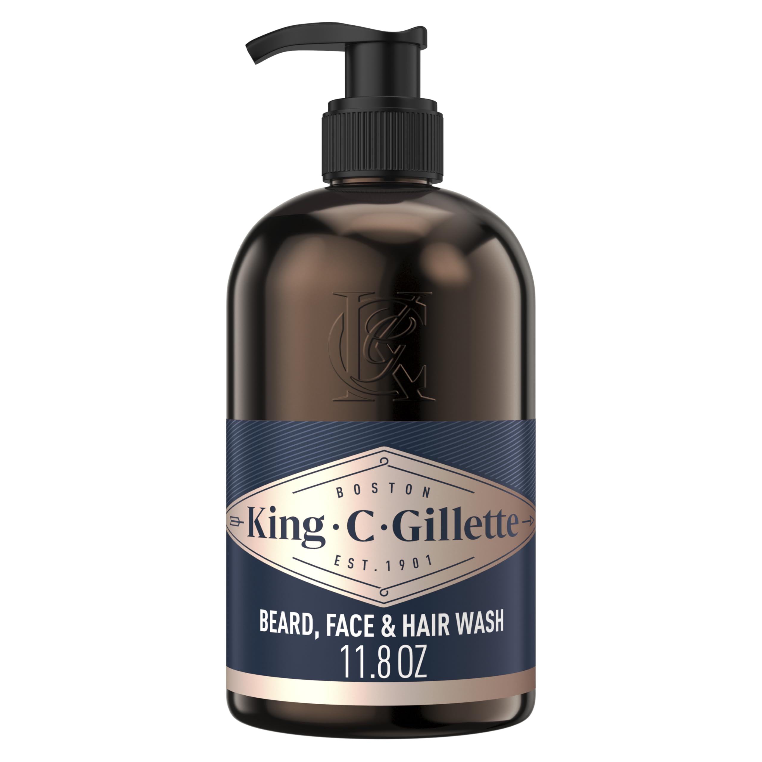 King C. Gillette front bottle view showing clean packaging and product benefit
