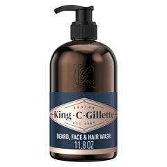 King C. Gillette front bottle view showing clean packaging and product benefit