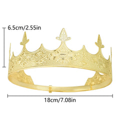 Generic king crowns side profile highlighting comfortable fit and balance