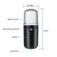 Kingsmile top nozzle closeup highlighting fine atomizer and precise spray control