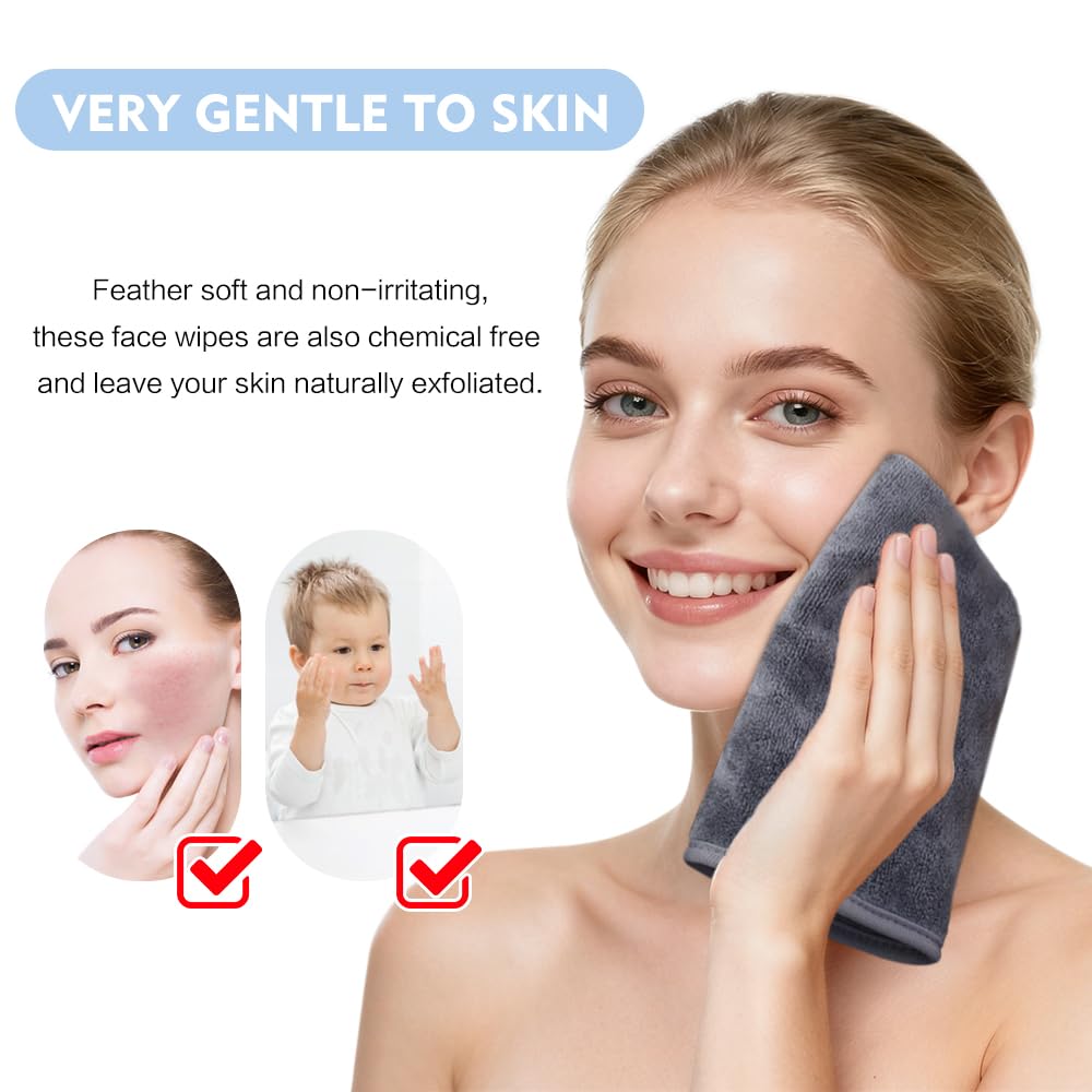 KinHwa washcloths packed in a gym bag for travel-friendly cleansing