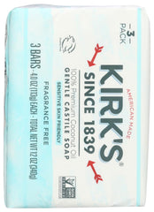 Kirk's bar held in hand to show size and convenient everyday use