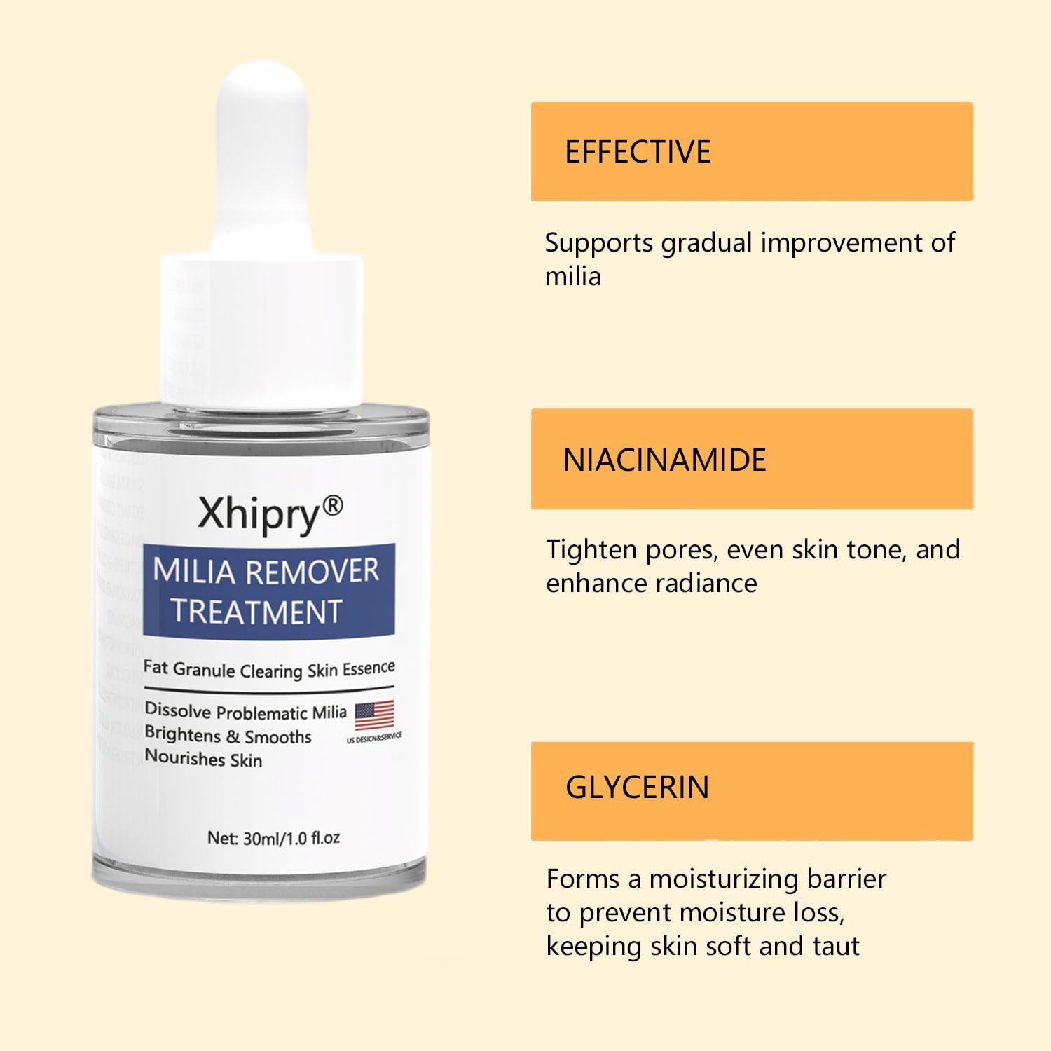 Kisinly applied under eye demonstrating gentle targeted use