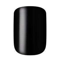 Side view of a KISS squoval nail showing shape and comfortable fit benefit