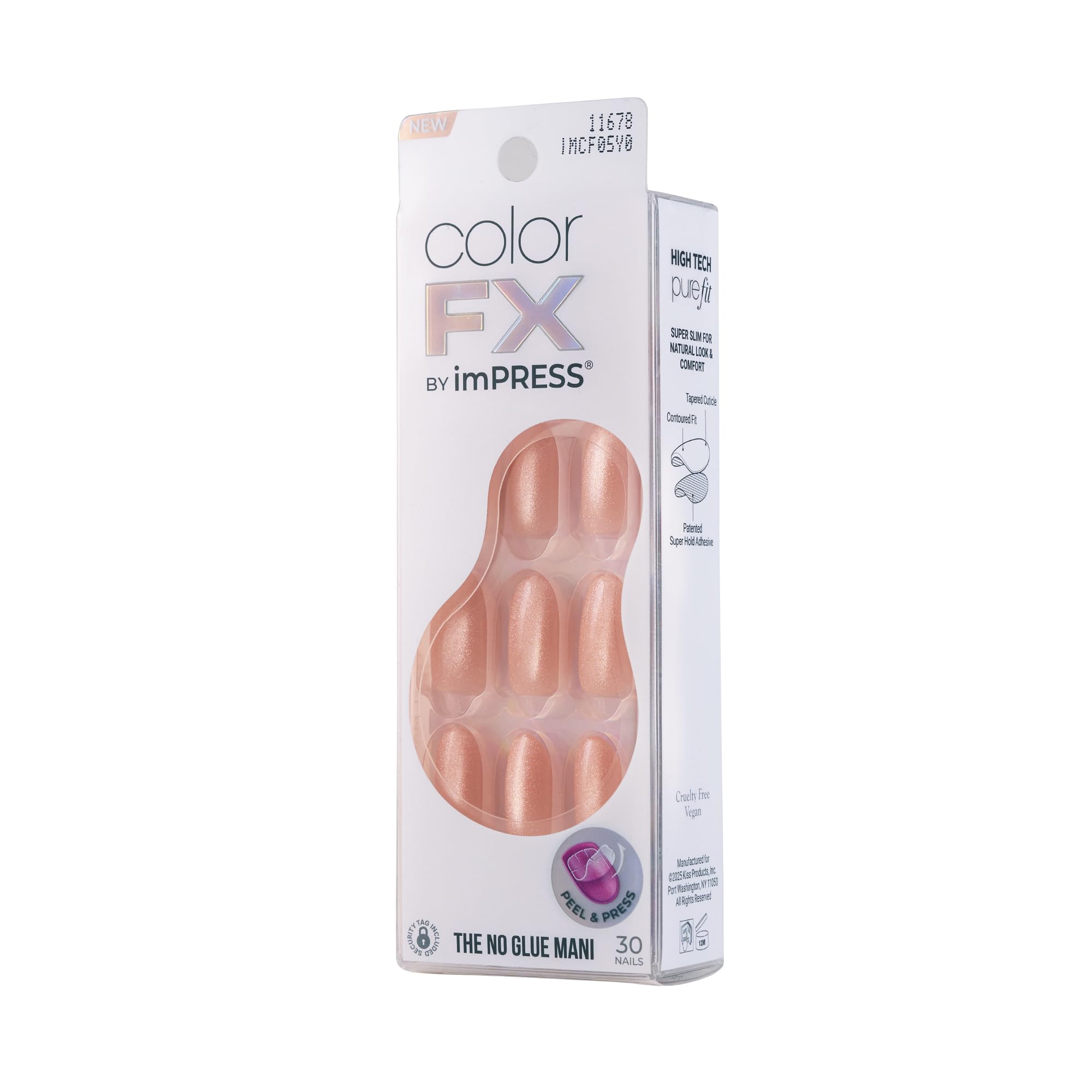 KISS prep pad, mini file, and manicure stick arranged to show easy customization benefits