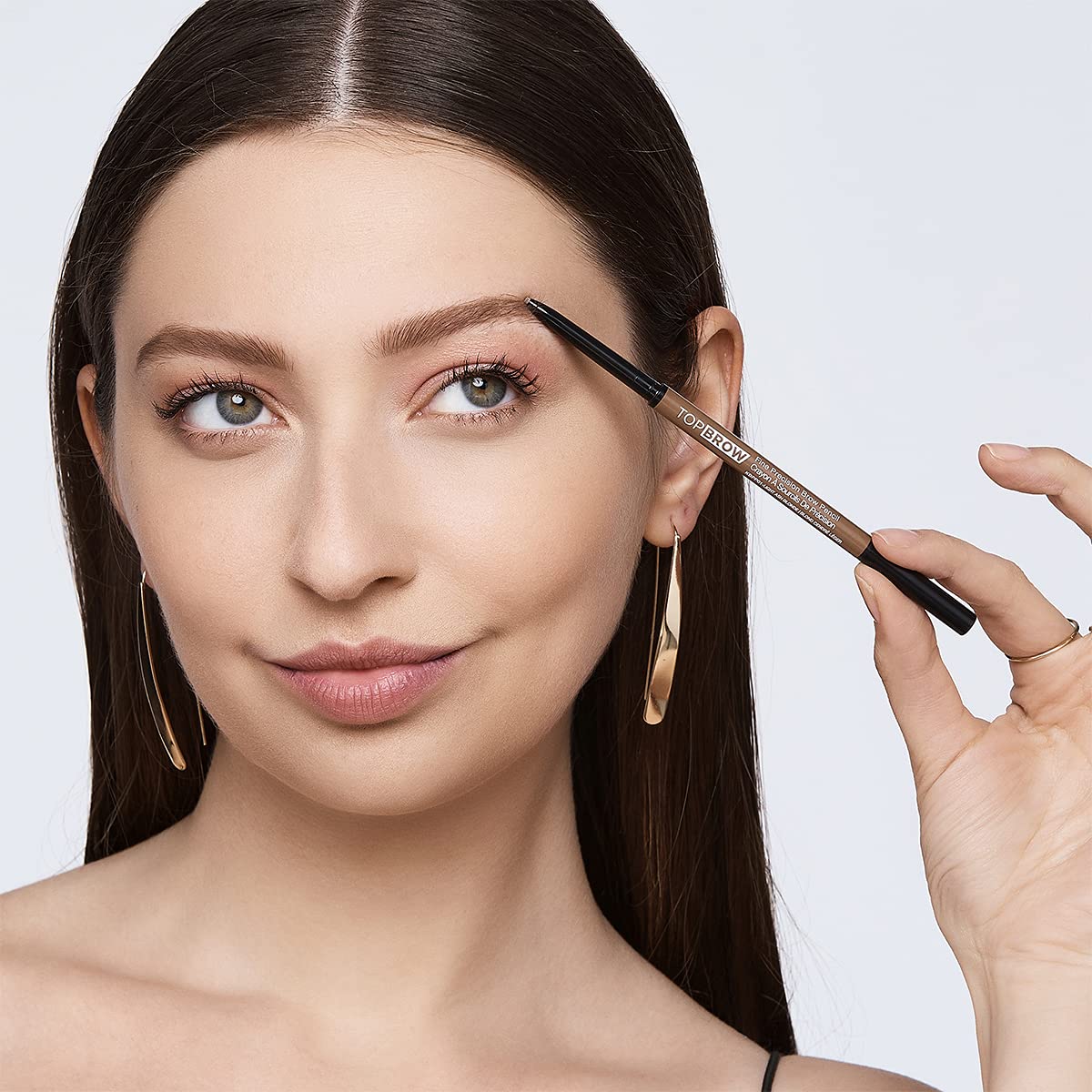 Kiss spoolie brush detail blending product for natural finish