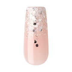 KISS nails worn on hand in lifestyle shot demonstrating instant glamour and wearable durability