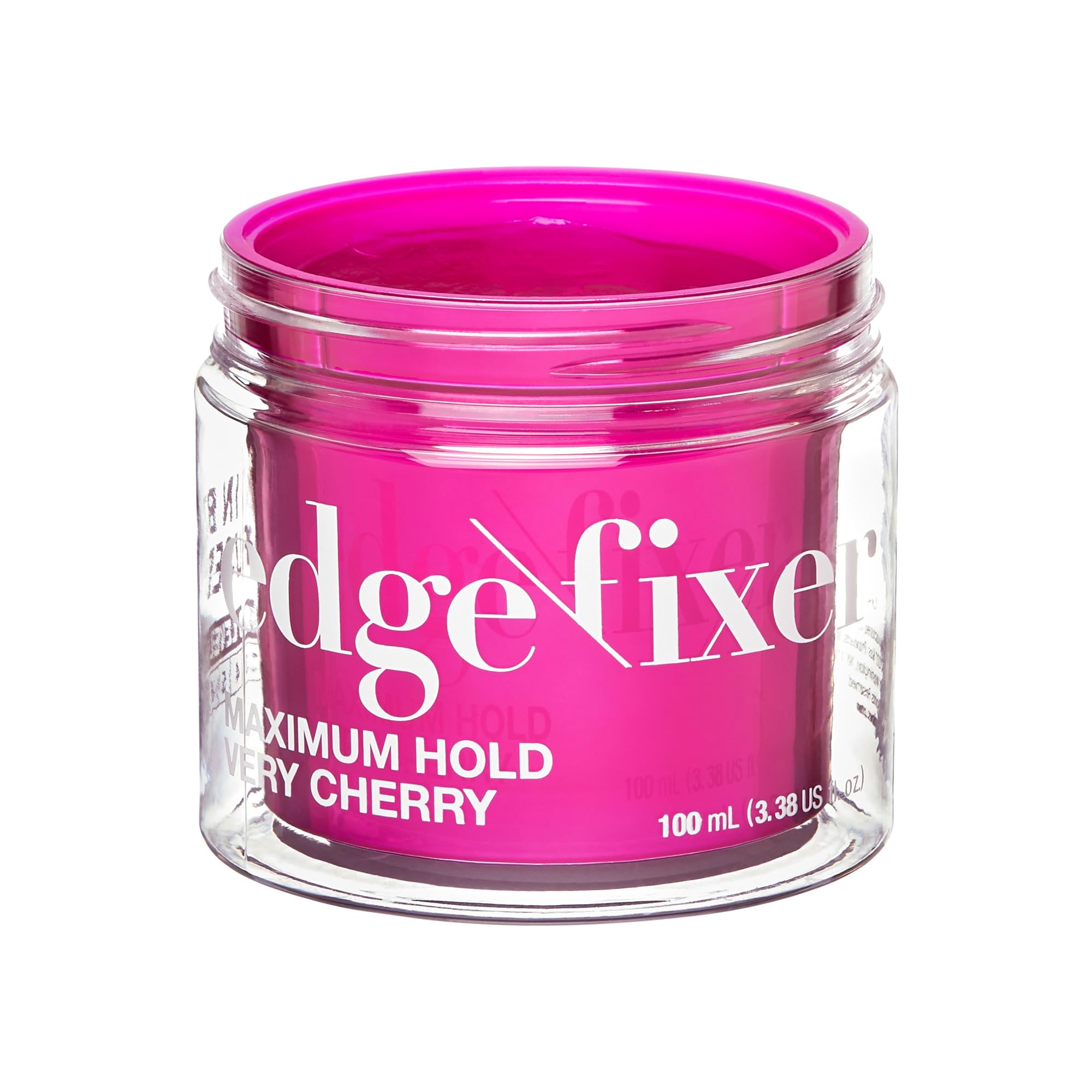 KISS COLORS & CARE applying edge fixer with brush for precise, long-lasting hold