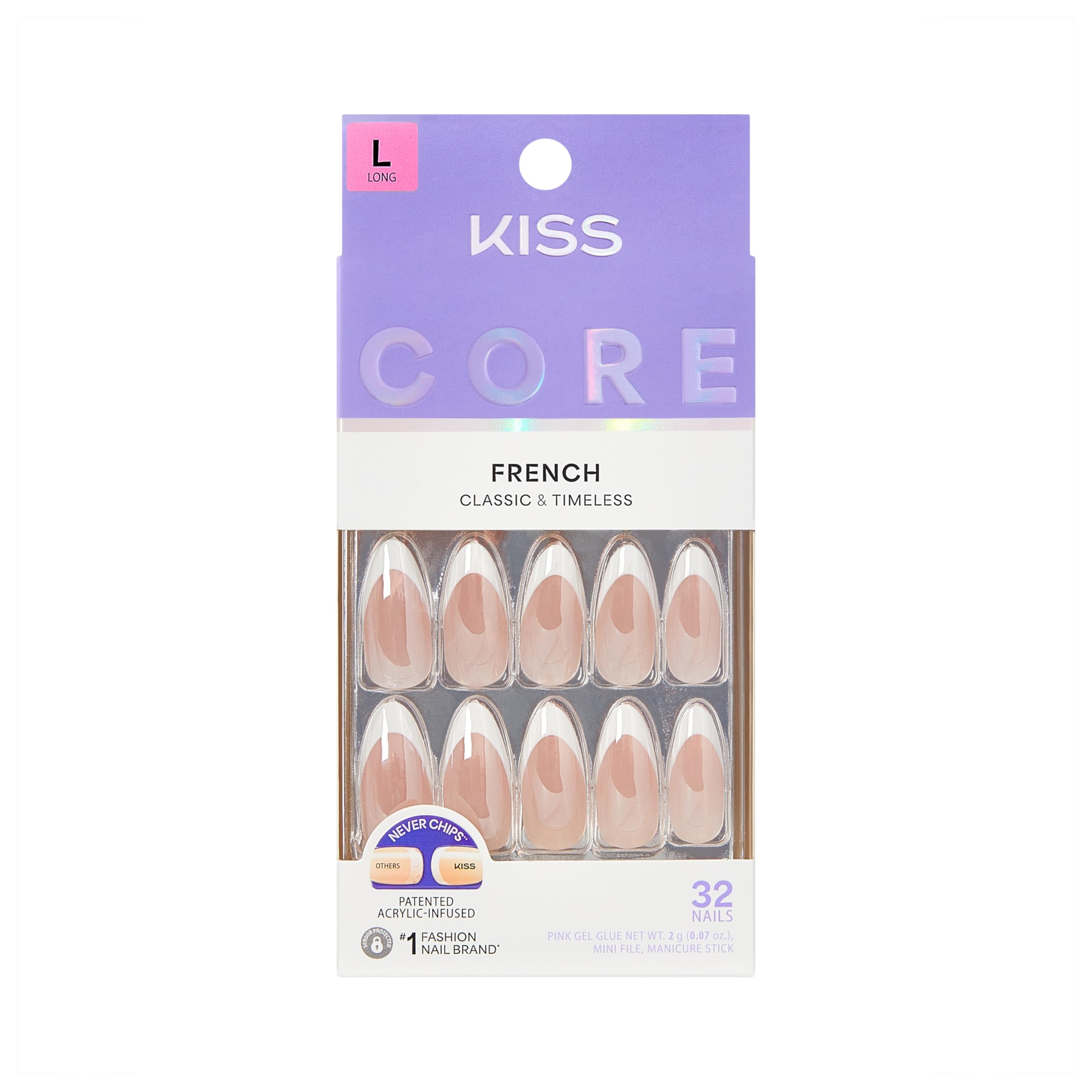 KISS Core front packaging showing kit and branding for easy purchase