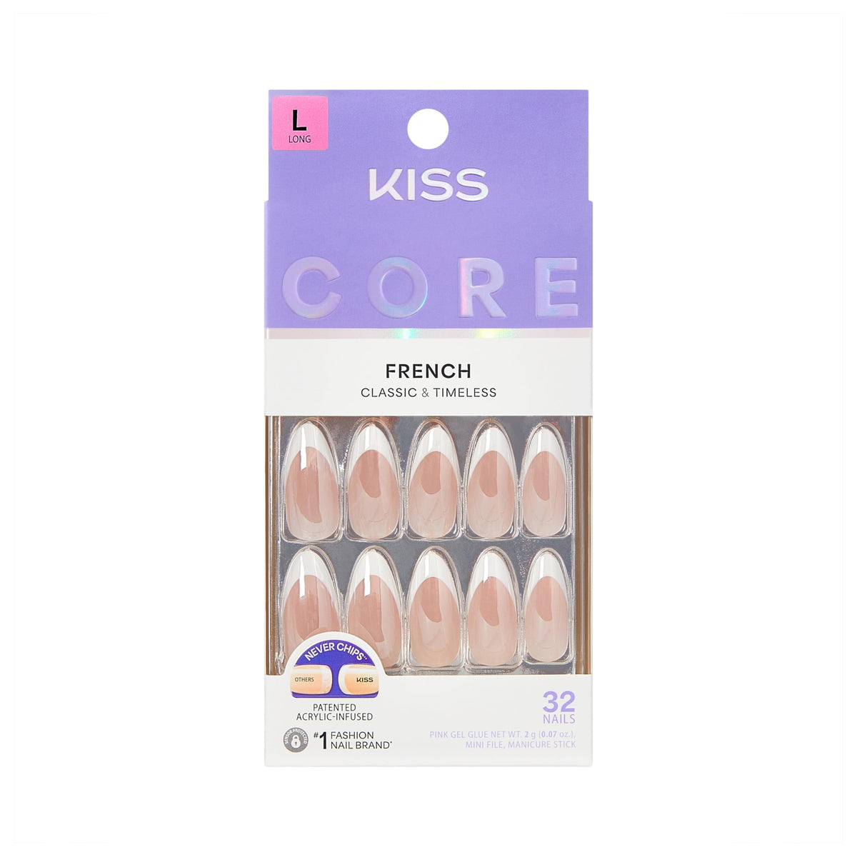 KISS Core front packaging showing kit and branding for easy purchase