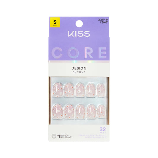 KISS front packaging showing 'Friendship' nails and included tools for easy styling