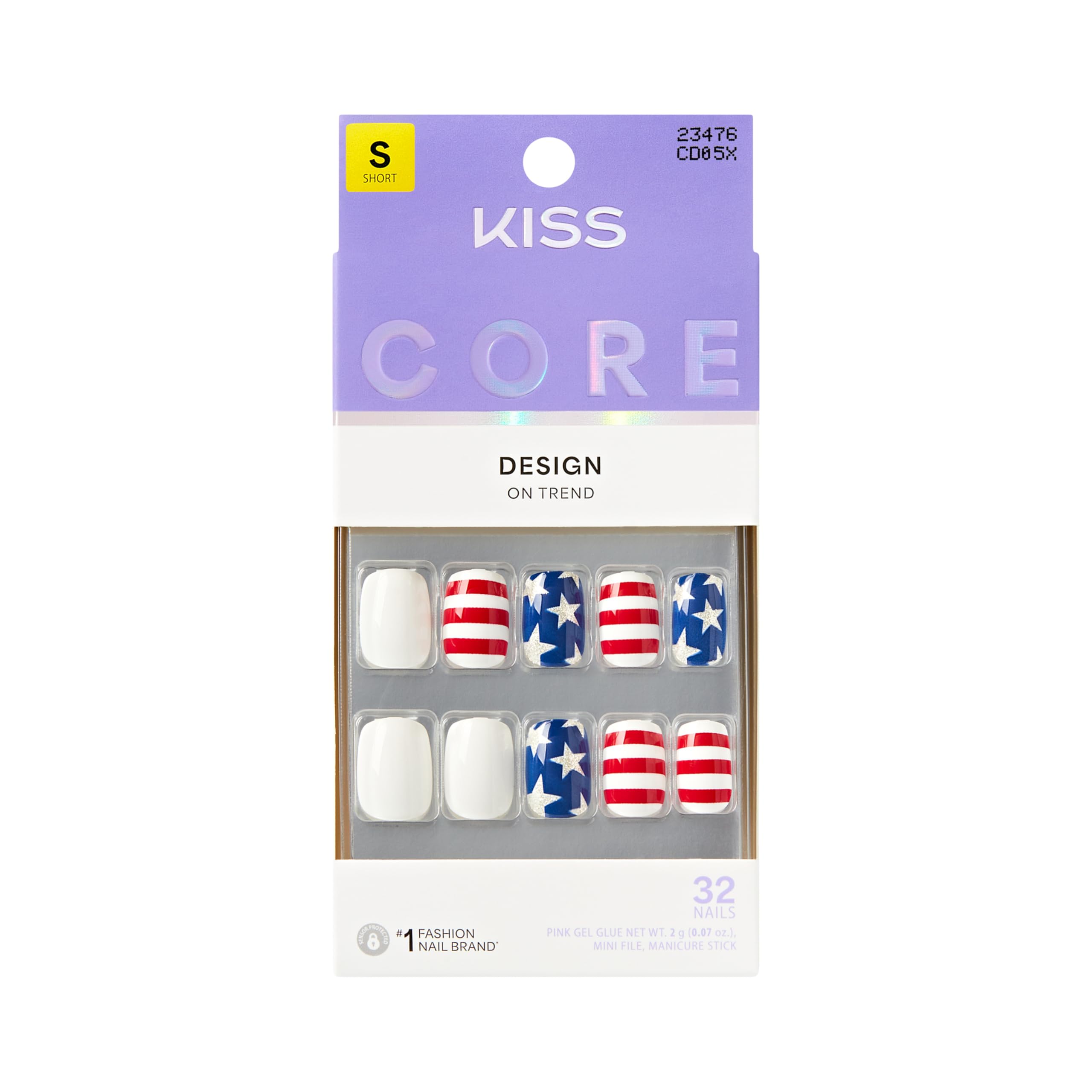 KISS core front packaging showing Melody In Motion set and benefits