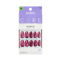 KISS front packaging showing kit and purple glittering finish for easy selection