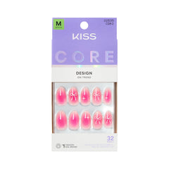 KISS Core front packaging showing kit contents and style benefits