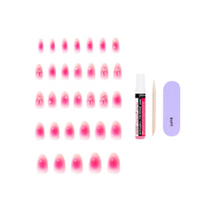 KISS Core array of 32 nails displayed to show variety of sizes