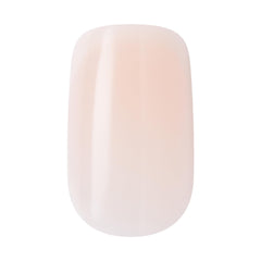 Model wearing KISS core 'My Darling' nails demonstrating natural look and everyday wearability