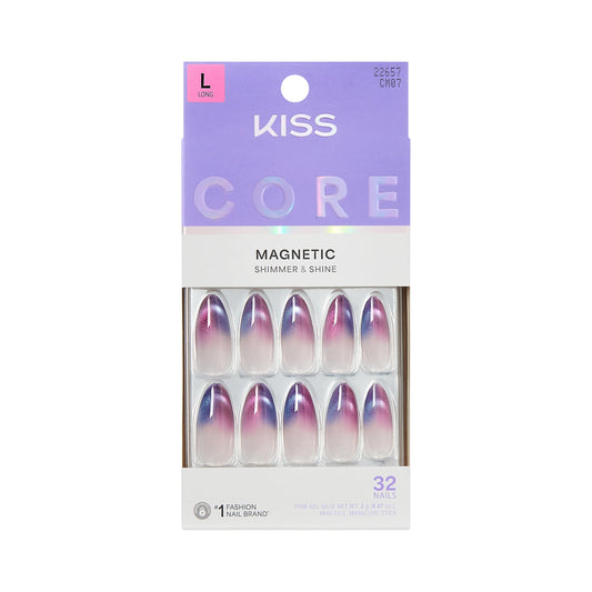 KISS packaging front showing nails and kit for easy at-home manicure