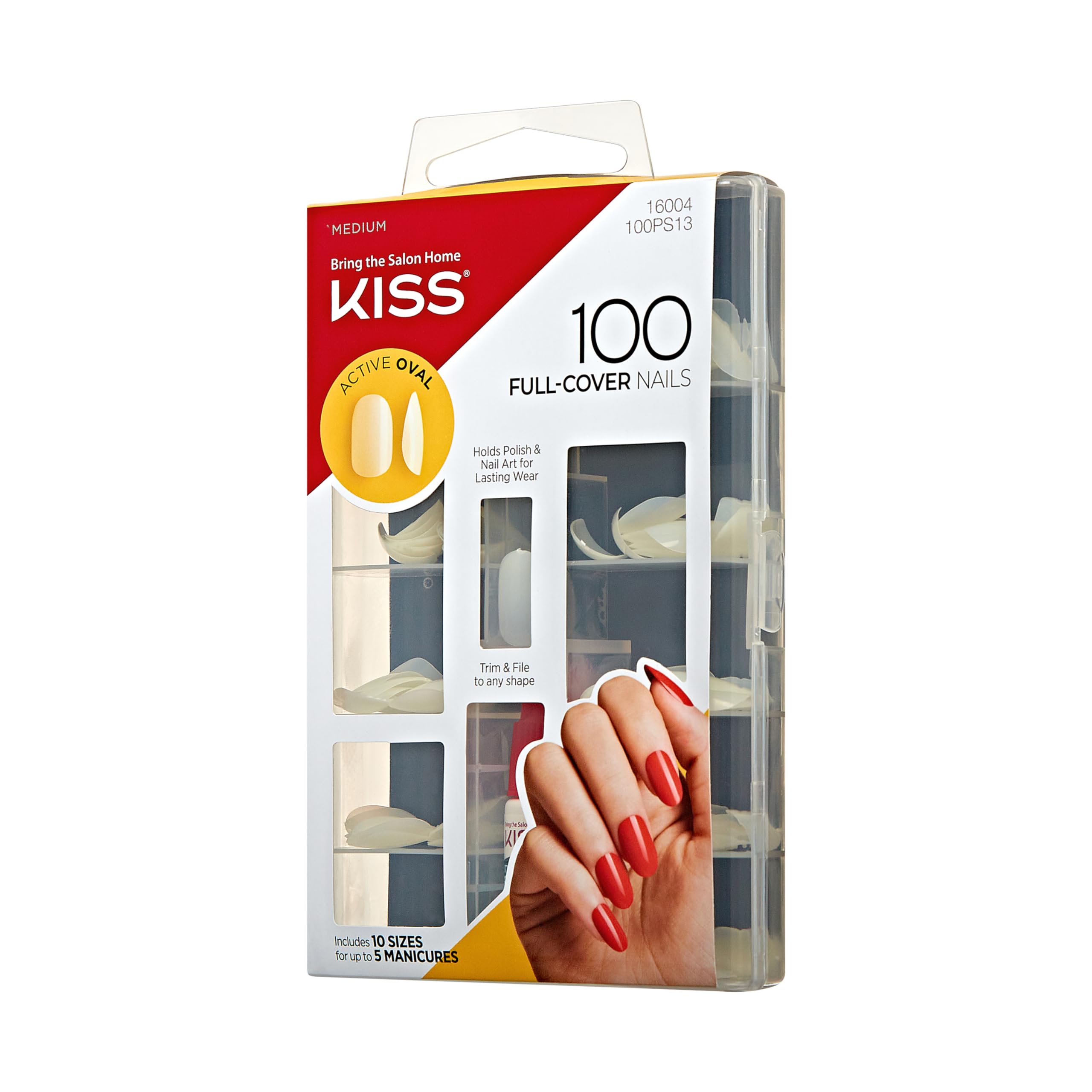 KISS decorated sample nails showing custom polish and design possibilities
