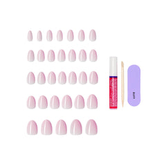 KISS 2g glue tube with manicure stick and mini file, ready for quick application