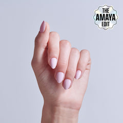 KISS spread of 32 nails displaying multiple sizes for a precise fit benefit