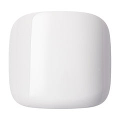 KISS finished pedicure close-up highlighting smooth white finish and neat edges