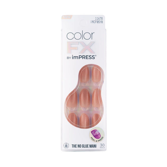 KISS front packaging showing 30-piece Color FX kit and included tools for quick application