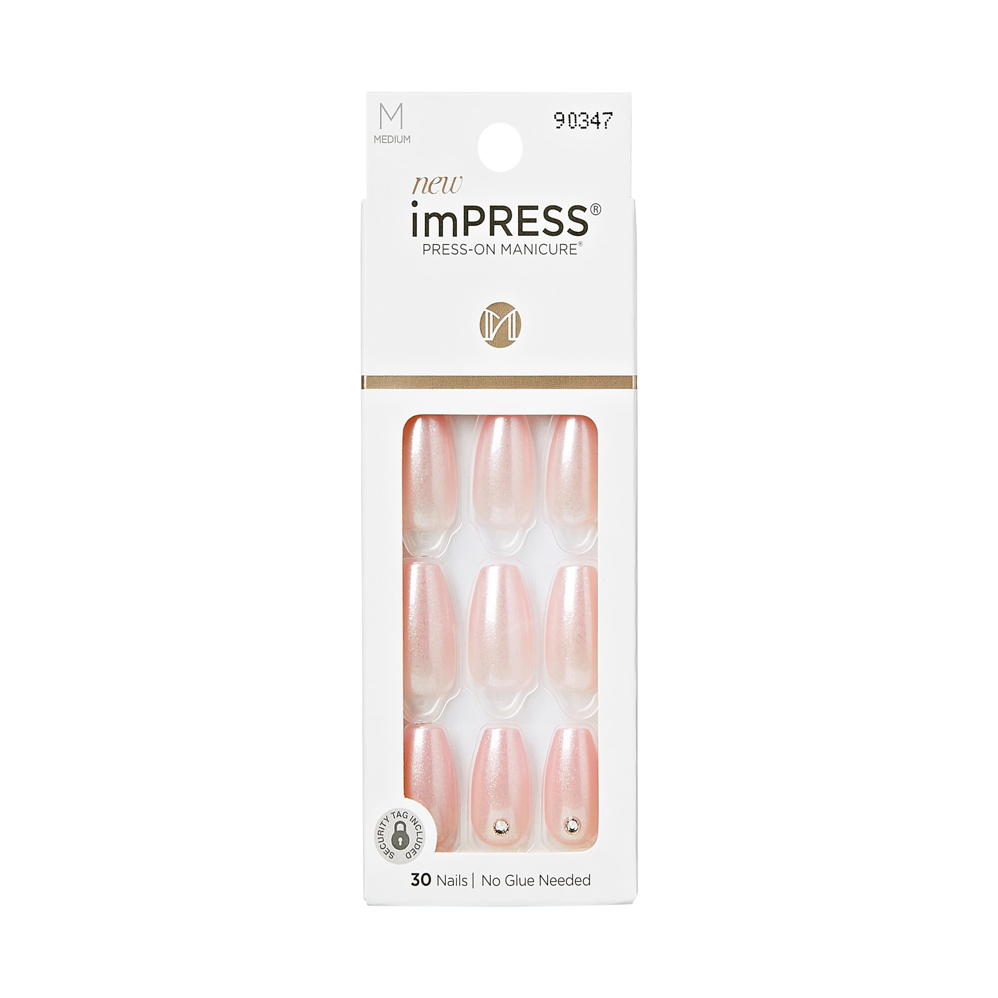 KISS front packaging showing full 30-nail kit and tools for instant finish