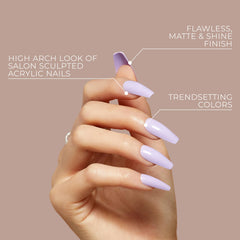 KISS Gel Fantasy close-up of thin cuticle edge for seamless natural look