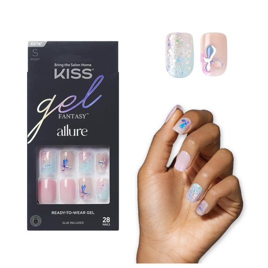KISS front packaging showing kit contents and ready-to-wear benefit