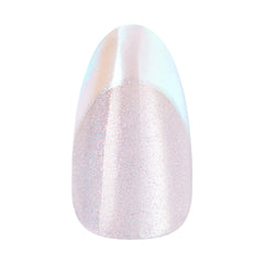 KISS Glam nails worn on hand in lifestyle shot showing wearable elegance and versatility