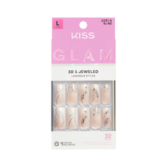 KISS front packaging showing set and included tools for easy application