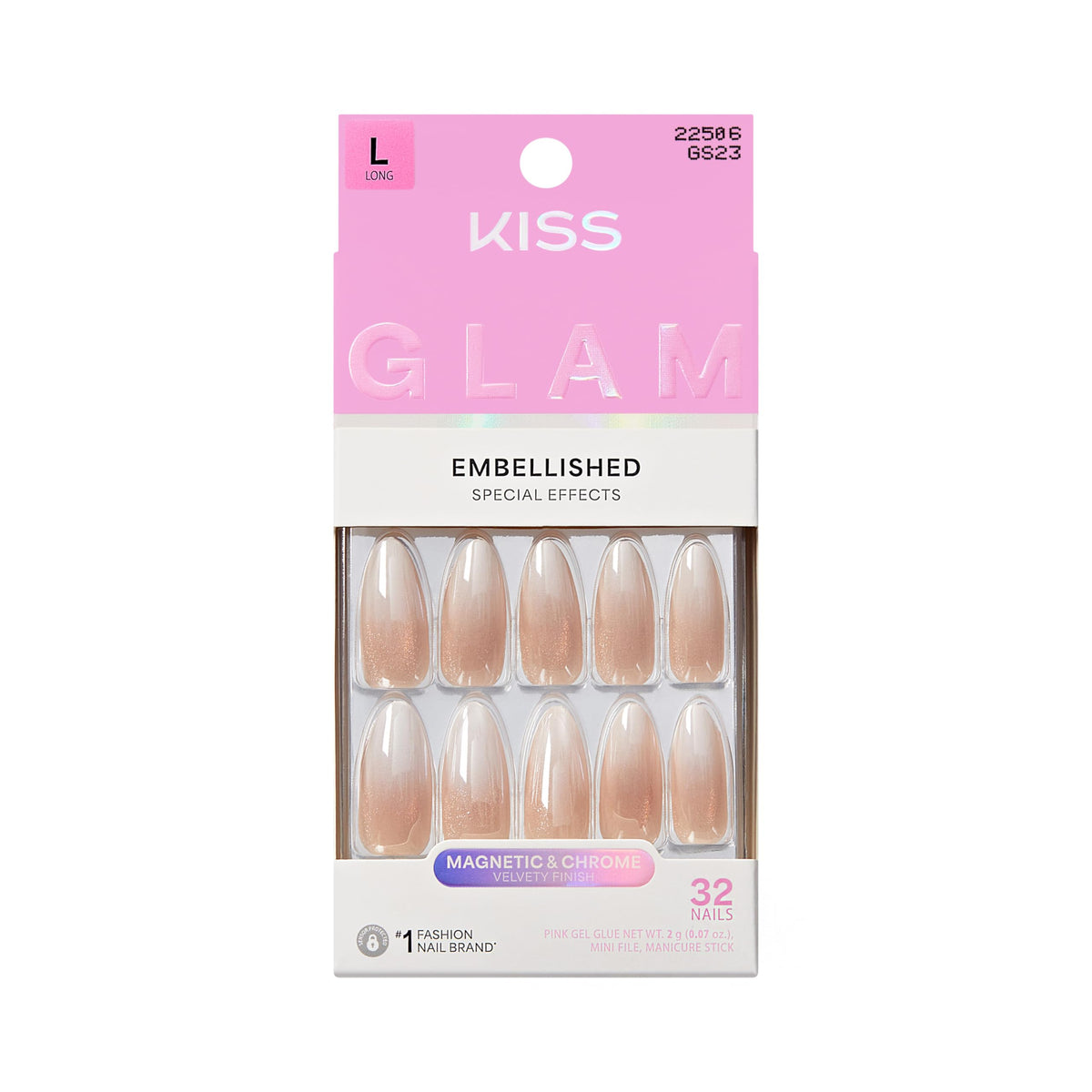 KISS front packaging showing product name and included tools, appealing organization