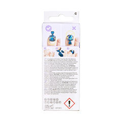 KISS back label with instructions and contents for straightforward application