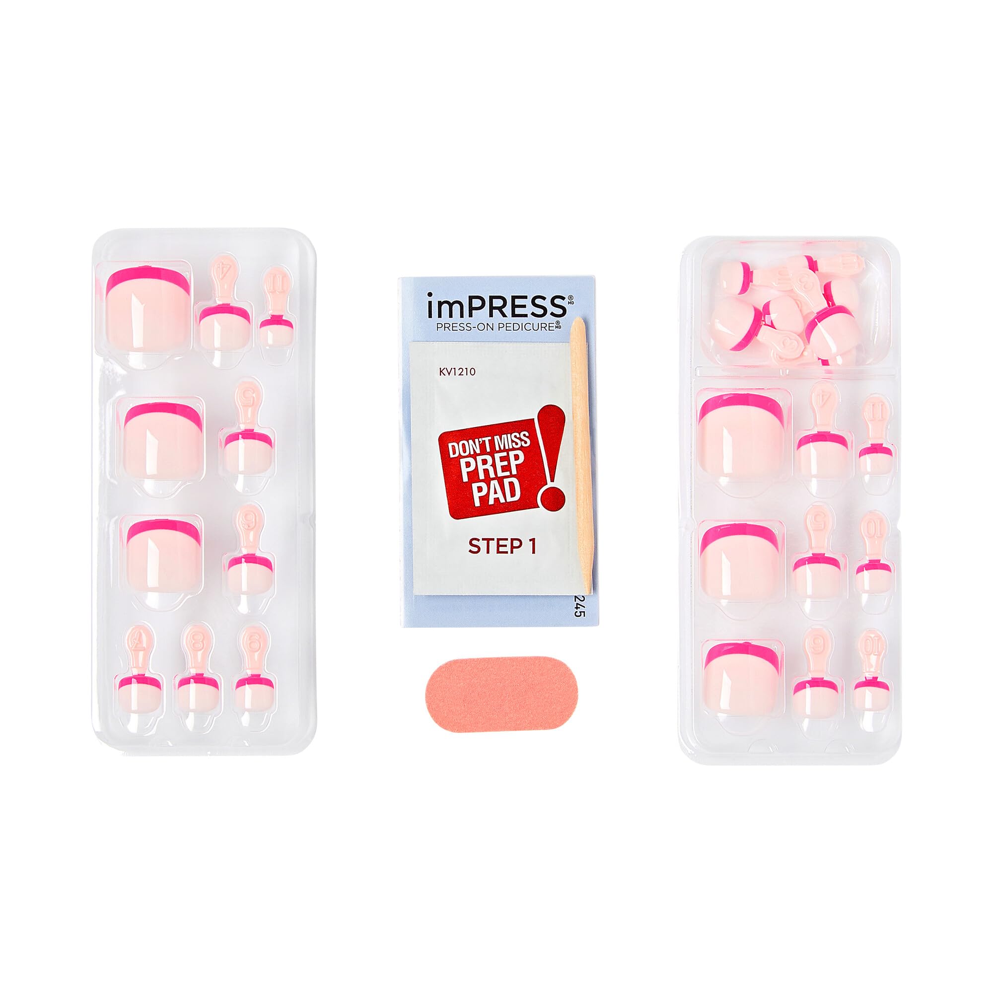 KISS imPRESS mini file and manicure stick detail for custom fit benefit