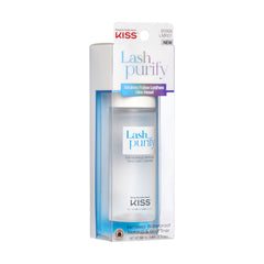 KISS product used to clean strip lashes showing safe adhesive removal