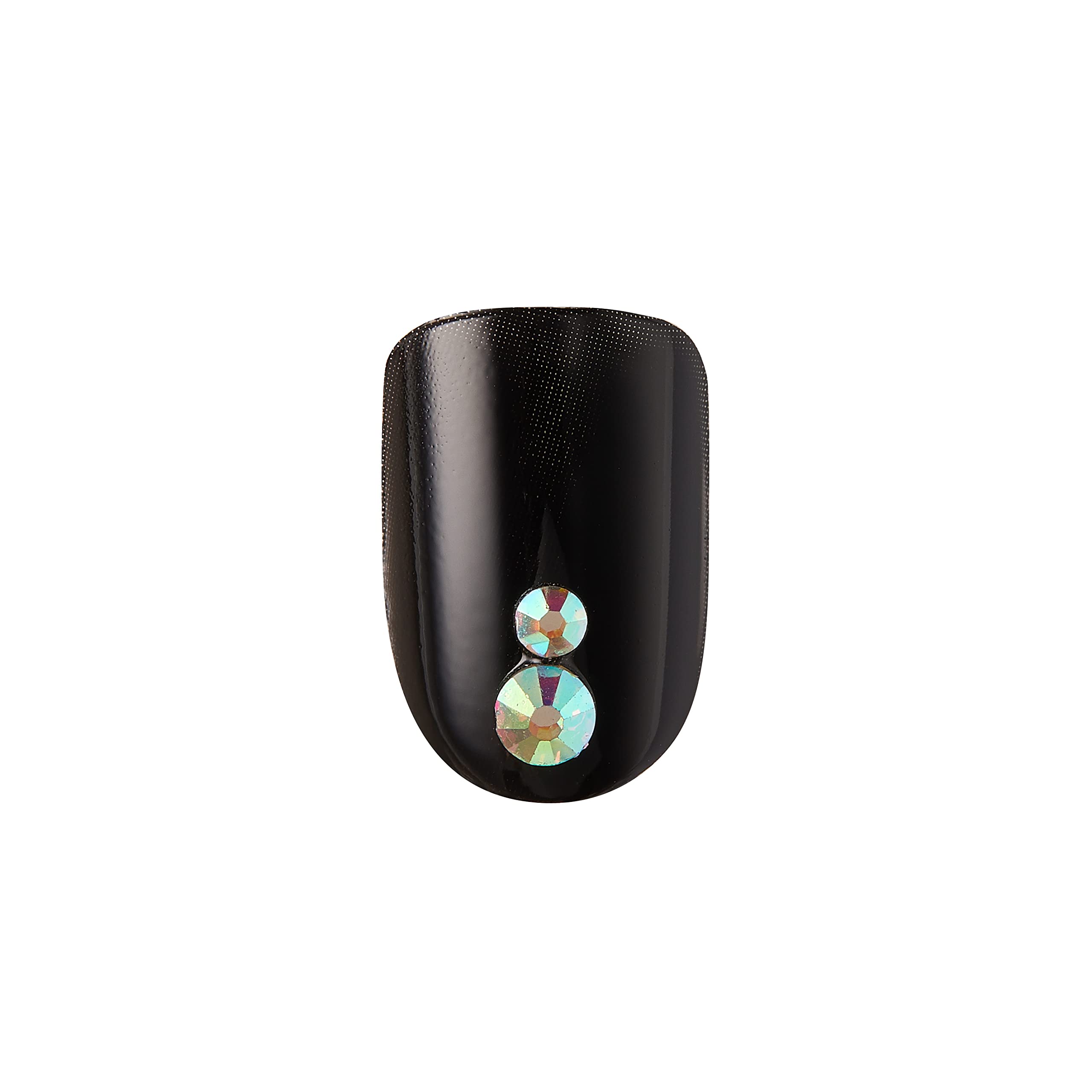 KISS Lavish size comparison chart showing multiple nail sizes for a customized fit benefit