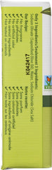 ingredients label of Kiss My Face olive soap indicating three simple components