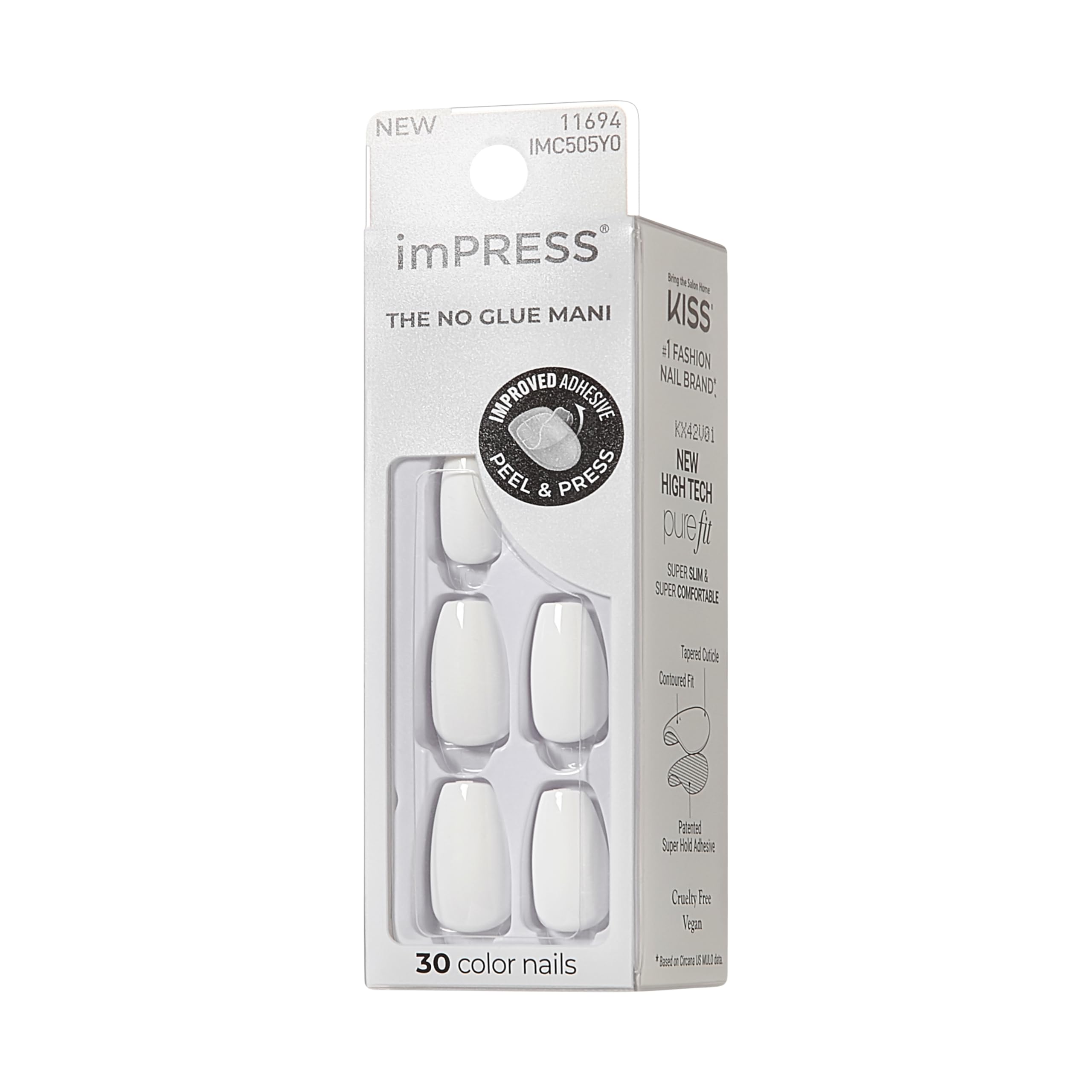 KISS press-on nails applied on hands showing quick transformation benefit