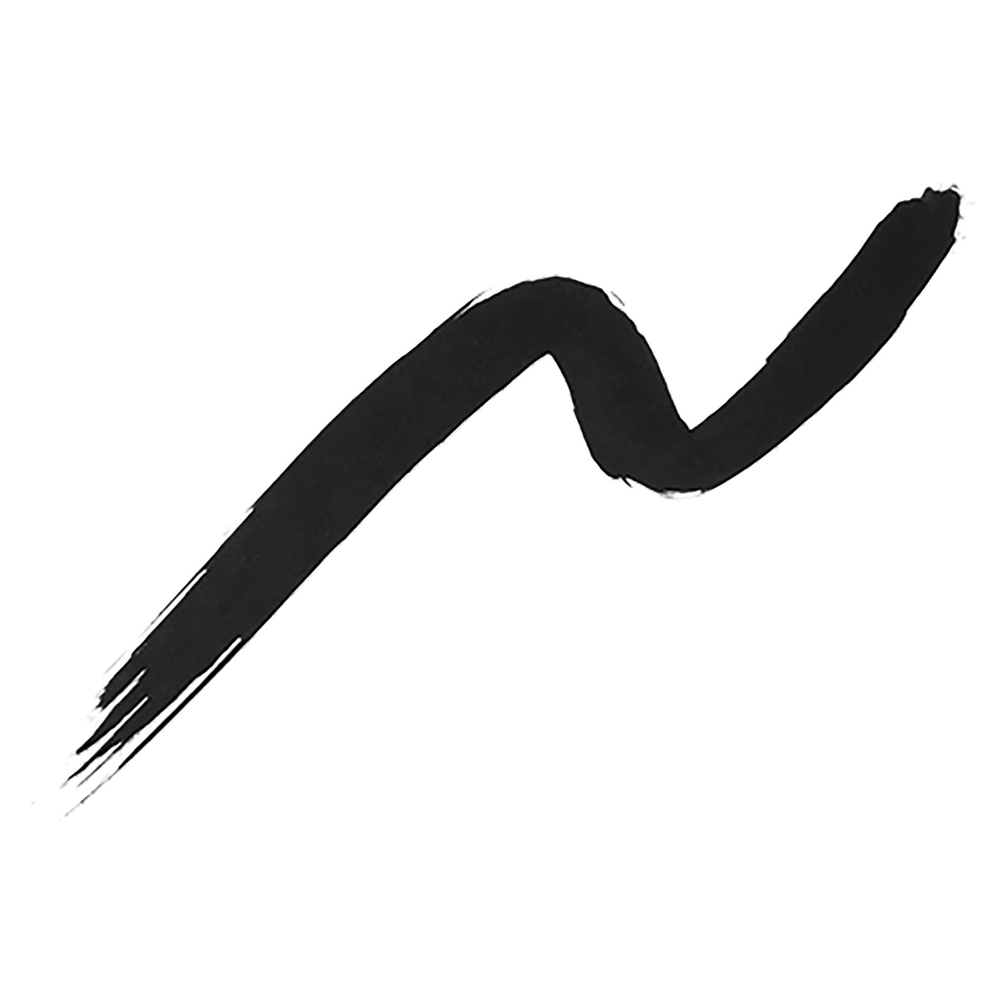 Kiss New York eyeliner applied as a winged look showing durable smudge-free finish