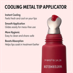 KISS NEW YORK balm on fingers showing smooth, even application