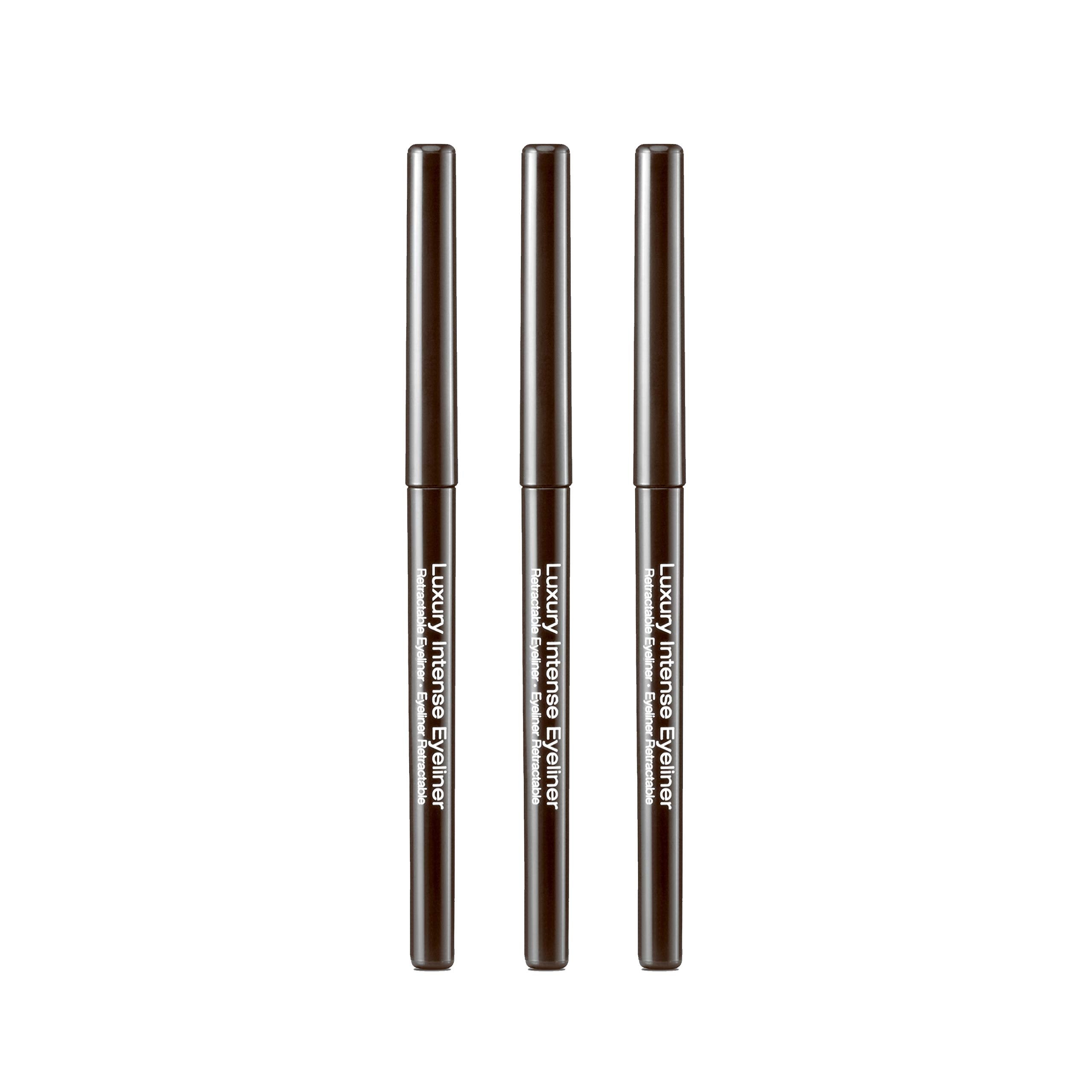 Kiss New York front packaging showing three eyeliners and clear labeling for convenience