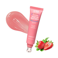 KISS New York front packaging showing strawberry tint and benefits