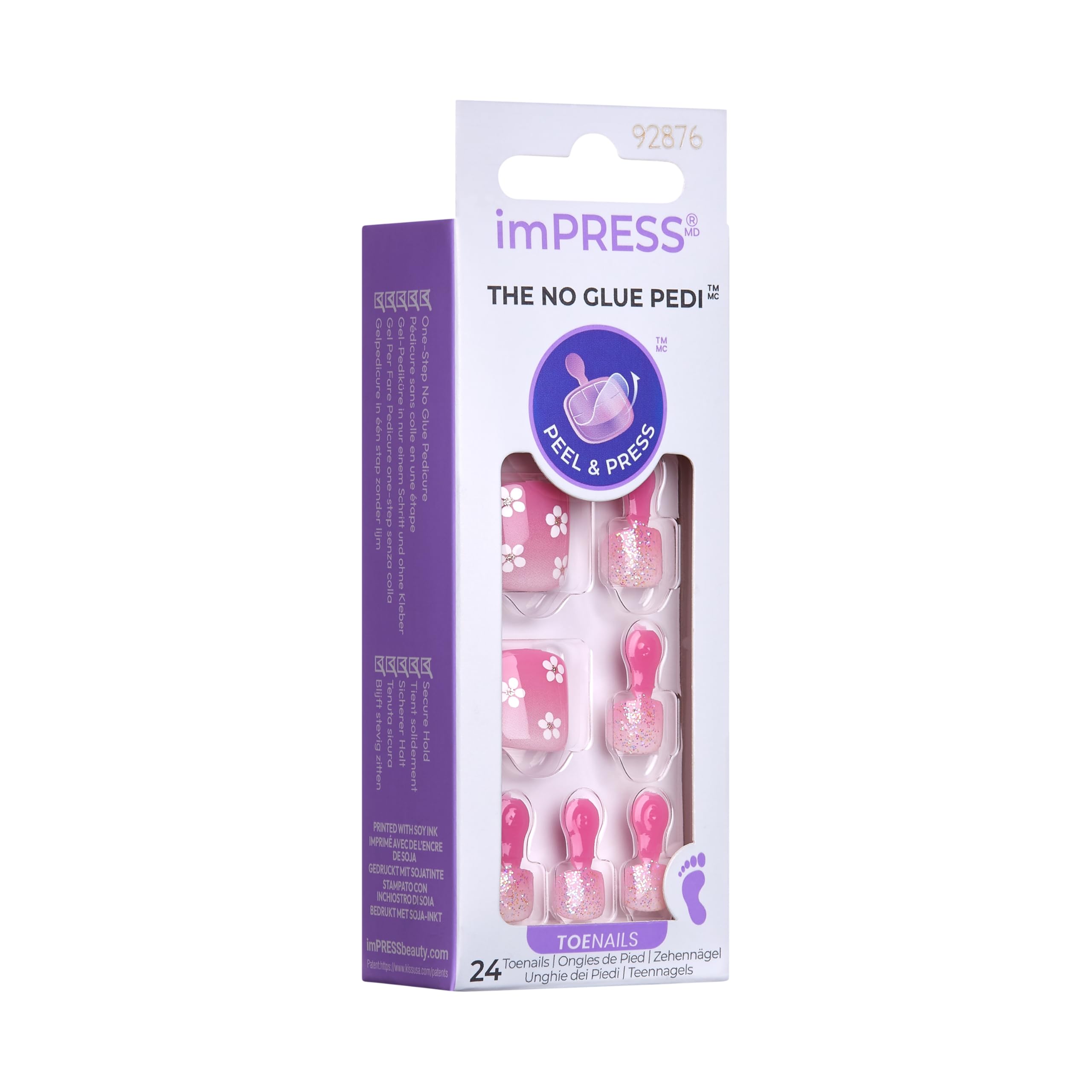 KISS glossy texture detail highlighting chip-resistant finish and durability