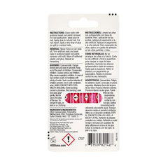 KISS pink gel nail glue application closeup with precise drop for neat adhesion