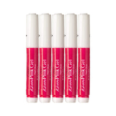KISS glue in use pressing a press-on nail showing secure long-lasting hold