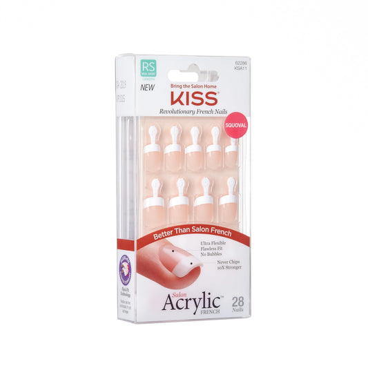 KISS close-up of thin cuticle edge for seamless salon-like fit