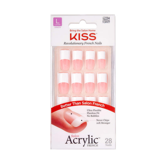 KISS front packaging showing full set and benefit of easy salon look