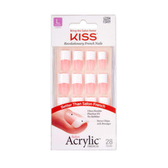KISS front packaging showing full set and benefit of easy salon look